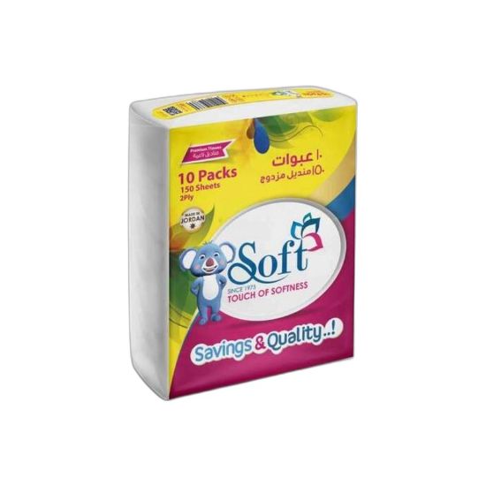 صورة سوفت محارم سحب 150 - 150 X 10 Pcs
