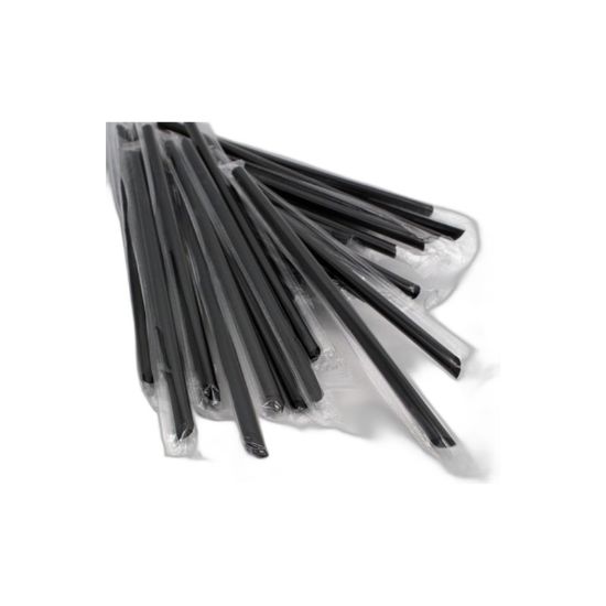 صورة المستقبل مصاص شلمون اسود - 100 Pcs
