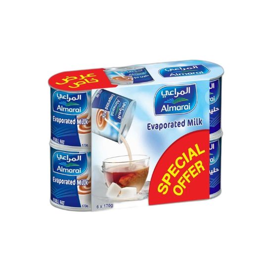 صورة المراعي حليب سائل مبخر - 170 gr