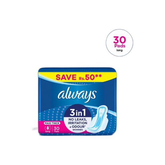 صورة اولويز ماكسي سميكة حساس سوبر - 30 Pads