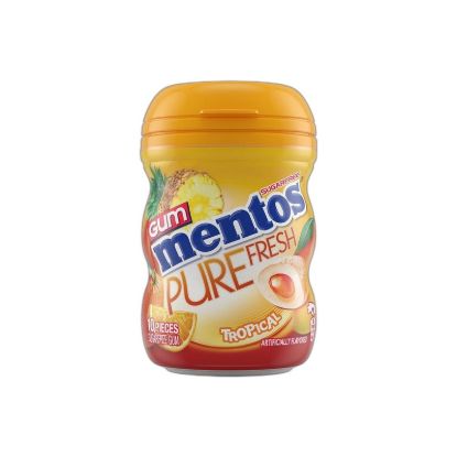 صورة مينتوس علكة تروبيكال اصفر - 56 gr X 40 Pcs