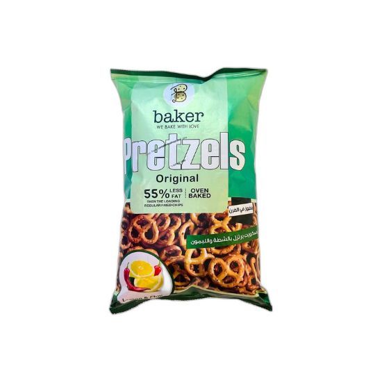 صورة بيكر بريتزيل اورجينال شطة وليمون - 270 gr