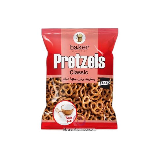 صورة بيكر بريتزيل كلاسيك ملح - 270 gr