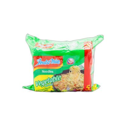 صورة اندومي شعيرية نكهة الخضار - 5 pack
