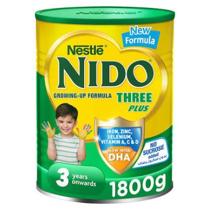 صورة نيدو حليب 1-3+ اخضر - 1800 gr