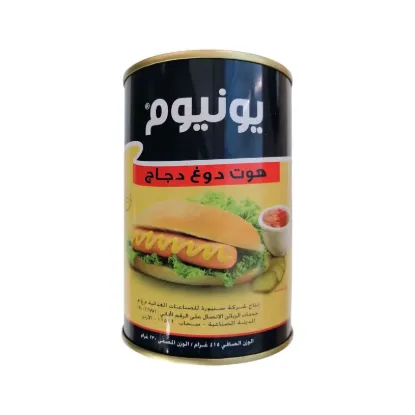 صورة يونيوم هوت دوغ دجاج - 415 gr