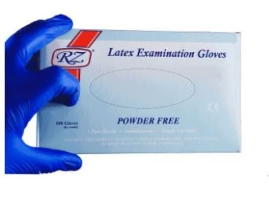 صورة ار زي كفوف لاتكس - 100 Pcs #M