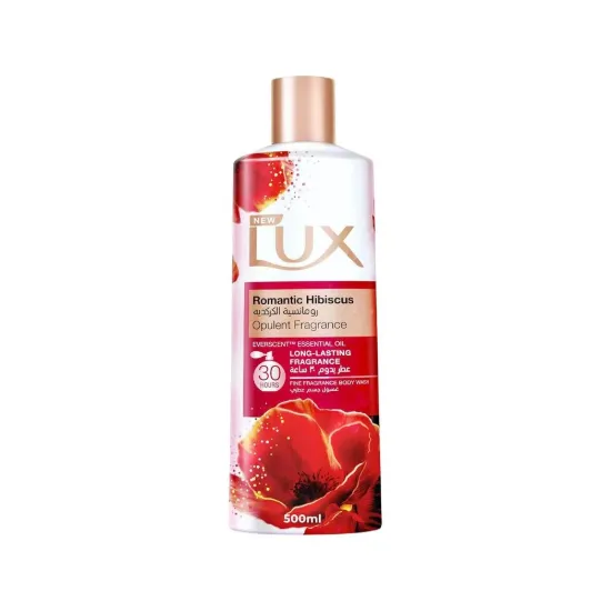 صورة لوكس غسول جسم رومانسية الكركديه - 500 ML