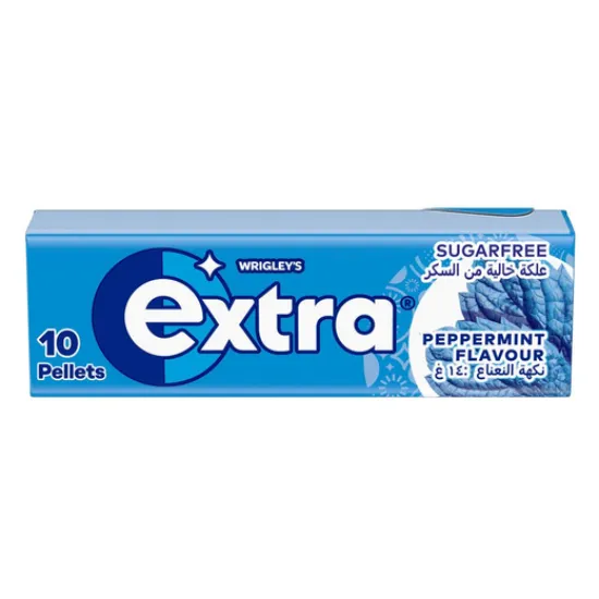 صورة اكسترا علكة نعناع ازرق - 14 gr