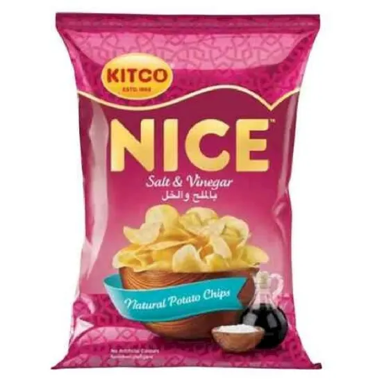 صورة كيتكو نايس شيبس ملح وخل - 150 gr