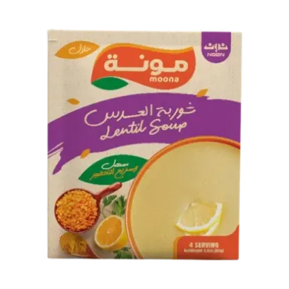 صورة نون مونة شوربة عدس - 85 gr