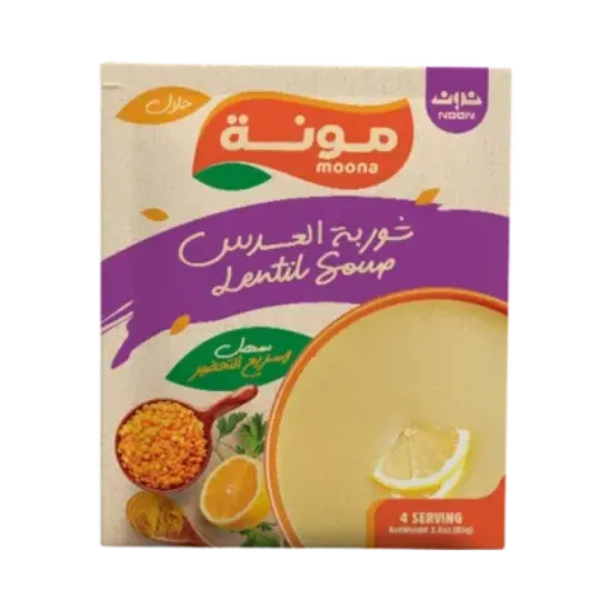 صورة نون مونة شوربة عدس - 85 gr