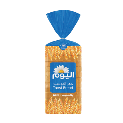 صورة اليوم خبز توست بالحليب -600gr