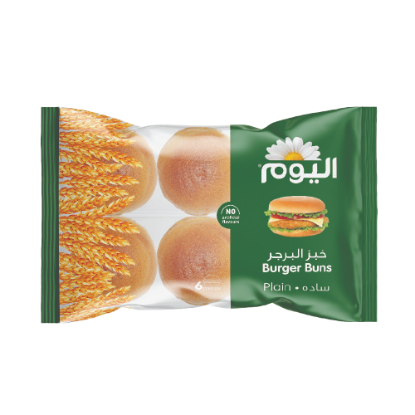 صورة اليوم خبر برغر سادة - 6 Pcs
