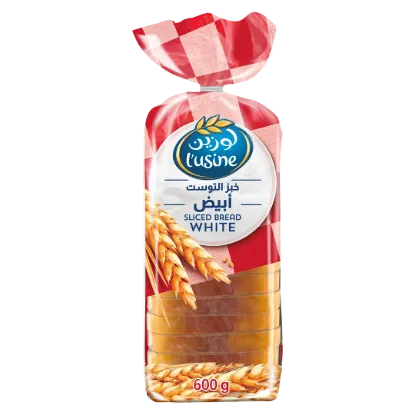 صورة لوزين خبز توست ابيض - 600gr