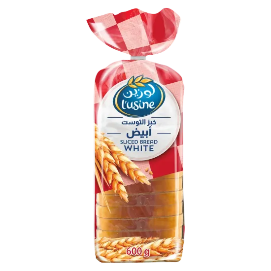 صورة لوزين خبز توست ابيض - 600gr