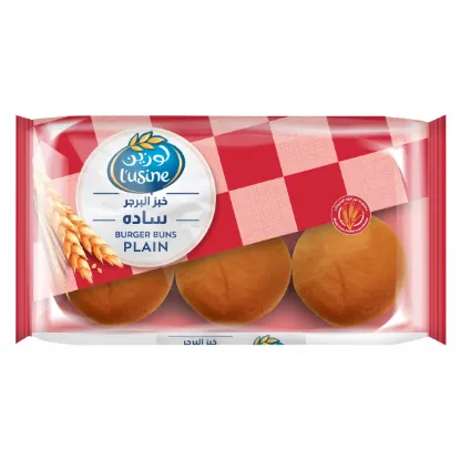 صورة لوزين خبز برغر ساده - 400gr
