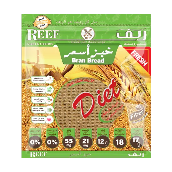 صورة ريف خبز نخالة مربع - 510 gr