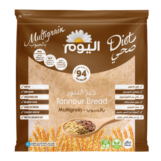 صورة اليوم خبز تنور حبوب - 50 gr #6 Pcs