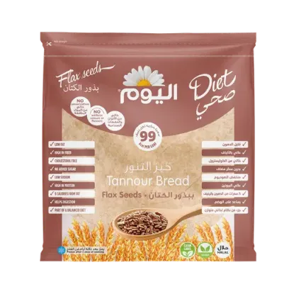 صورة اليوم خبز تنور بذور كتان - 50 gr #6 Pcs
