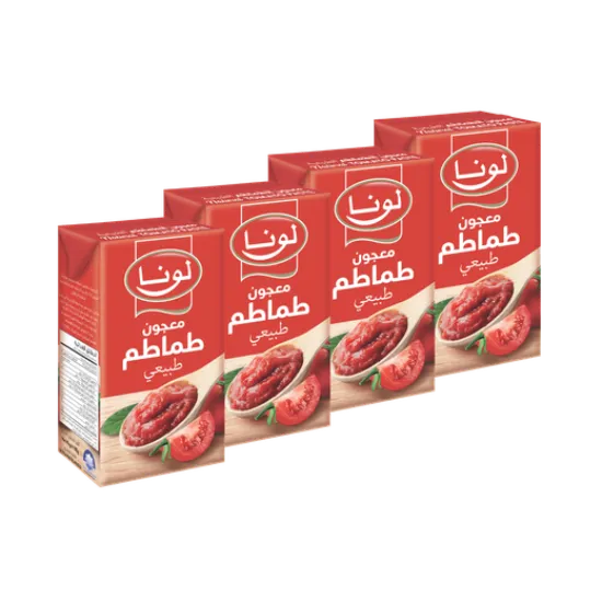 صورة لونا معجون طماطم - 135gr * 4Pcs