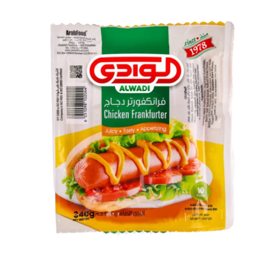صورة الوادي فرانكفورت دجاج  -340 gr
