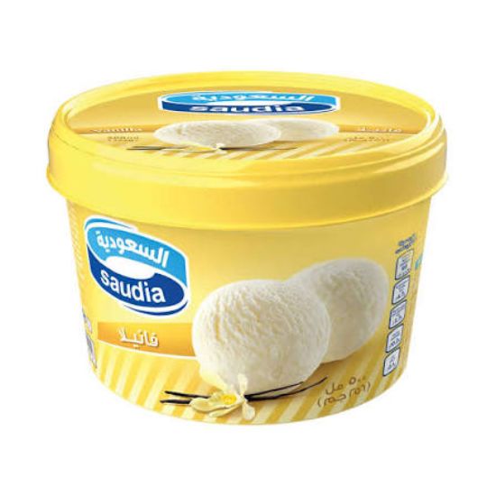 صورة السعودية ايس كريم فانيلا - 500 ml
