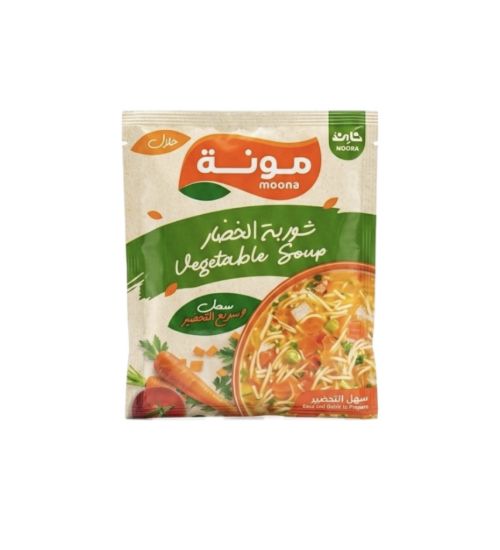 صورة نون مونة شوربة خضار - 56 gr
