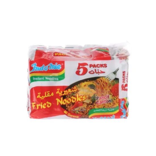 صورة اندومي شعيرية مقلية - 5 pack